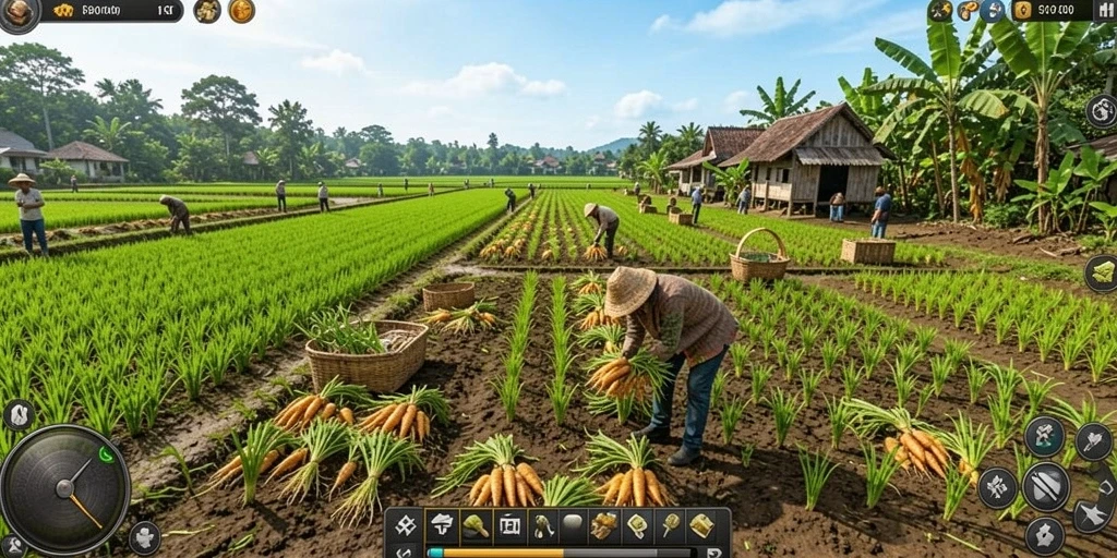 Tampilan antarmuka yang menarik dan sederhana.